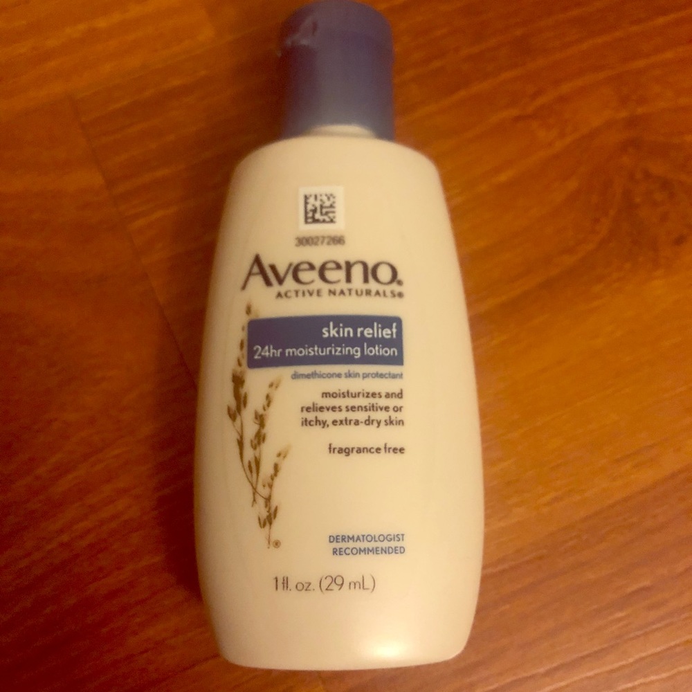 Aveno travel lotion.